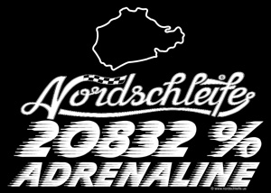 T-Shirt "NORDSCHLEIFE� - 20832% ADRENALINE"